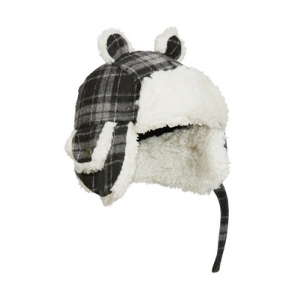 Kombi The Cute Aviator Infant Hat Castlerock Buffalo Plaid 18-24 Month